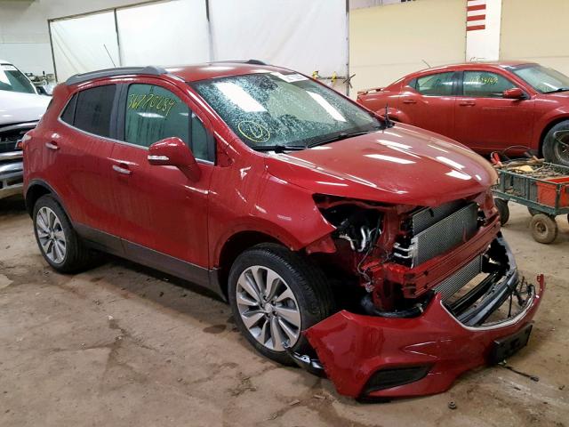 KL4CJESB2KB703509 - 2019 BUICK ENCORE PRE RED photo 1