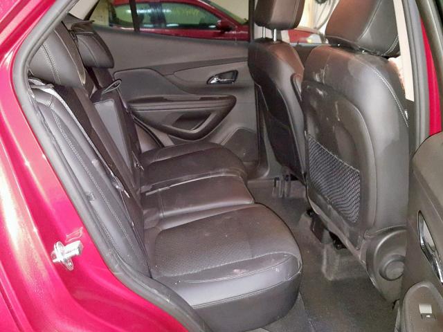 KL4CJESB2KB703509 - 2019 BUICK ENCORE PRE RED photo 6