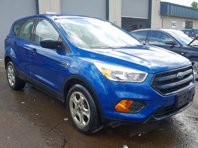 1FMCU0F74HUE75169 - 2017 FORD ESCAPE S BLUE photo 1