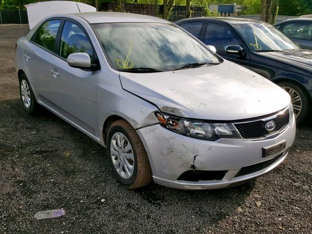 KNAFU4A26A5217740 - 2010 KIA FORTE EX SILVER photo 1