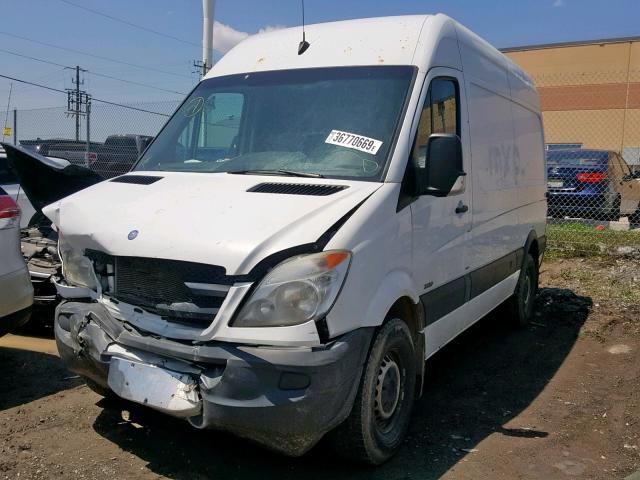 WD3BE7CC3C5620657 - 2012 MERCEDES-BENZ SPRINTER 2 WHITE photo 2