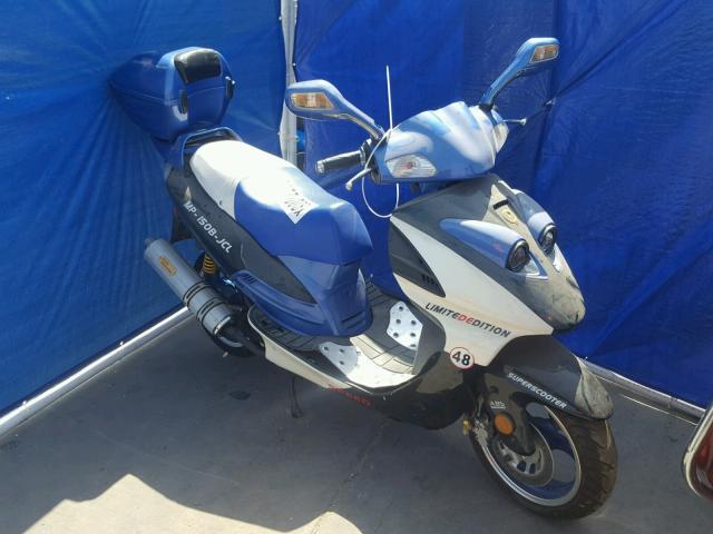 LFFWKT3C383000939 - 2008 ZHEJ SCOOTER BLUE photo 1