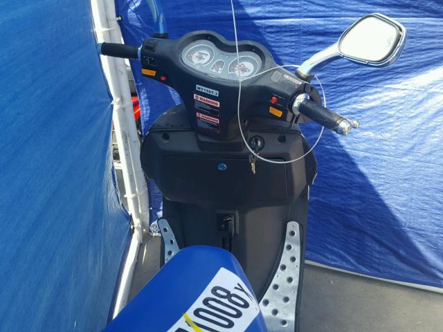 LFFWKT3C383000939 - 2008 ZHEJ SCOOTER BLUE photo 9