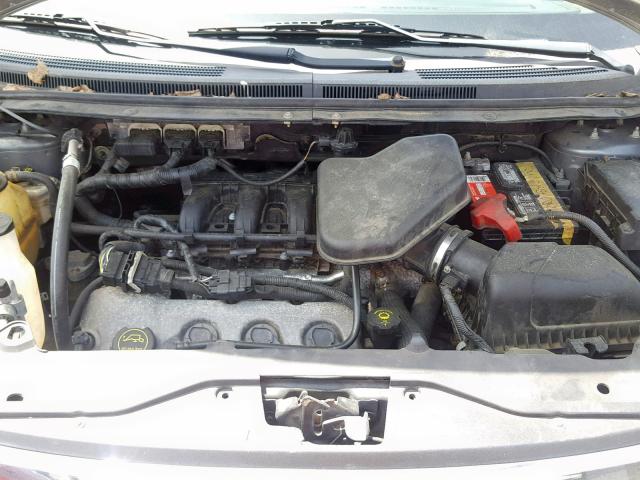 2FMDK48C98BA36809 - 2008 FORD EDGE SEL SILVER photo 7