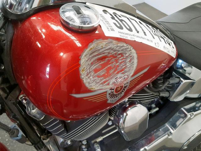 1HD1BXB354Y014612 - 2004 HARLEY-DAVIDSON FLSTFI RED photo 13