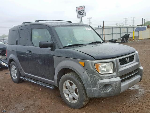 5J6YH28543L016772 - 2003 HONDA ELEMENT EX BLACK photo 1