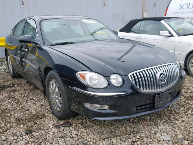 2G4WD582191259773 - 2009 BUICK LACROSSE C BLACK photo 1