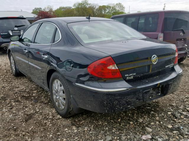 2G4WD582191259773 - 2009 BUICK LACROSSE C BLACK photo 3