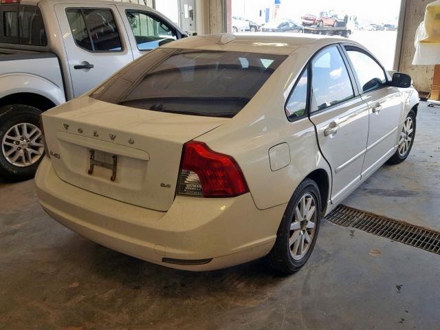 YV1MS382892450512 - 2009 VOLVO S40 2.4I WHITE photo 4