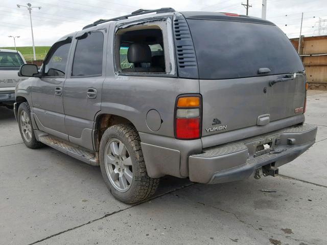 1GKEK63U16J145010 - 2006 GMC YUKON DENA GRAY photo 3