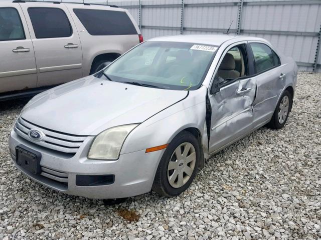 3FAHP06Z49R152810 - 2009 FORD FUSION S SILVER photo 2