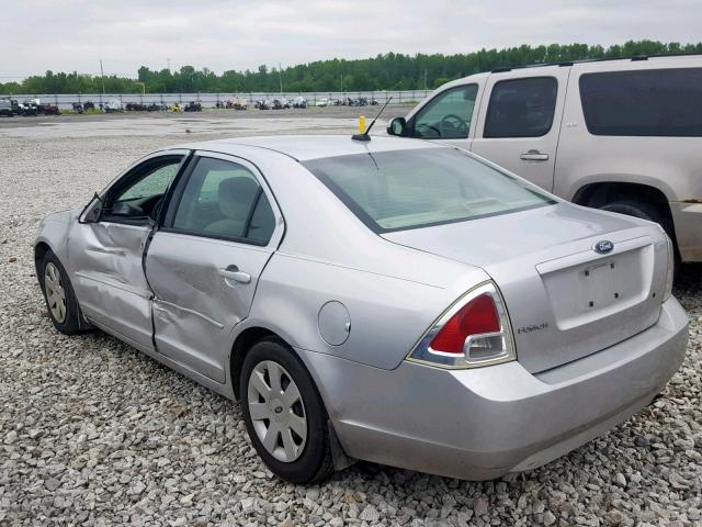 3FAHP06Z49R152810 - 2009 FORD FUSION S SILVER photo 3