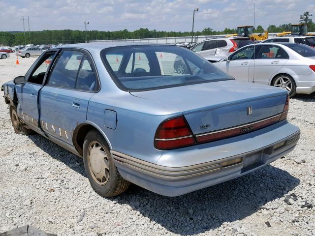 1G3HN53L0N1834407 - 1992 OLDSMOBILE 88 ROYALE BLUE photo 3