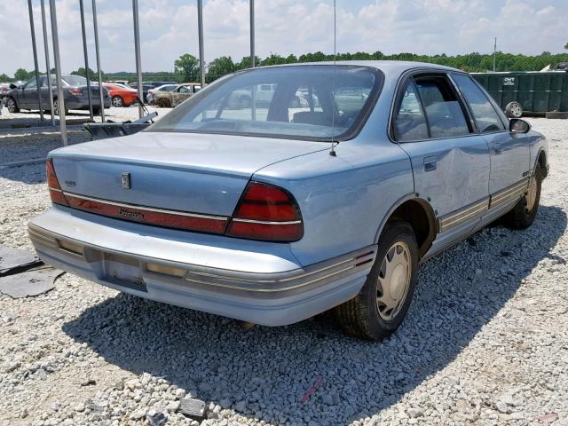 1G3HN53L0N1834407 - 1992 OLDSMOBILE 88 ROYALE BLUE photo 4