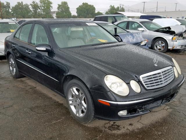 WDBUF65J33A334881 - 2003 MERCEDES-BENZ E 320 BLACK photo 1