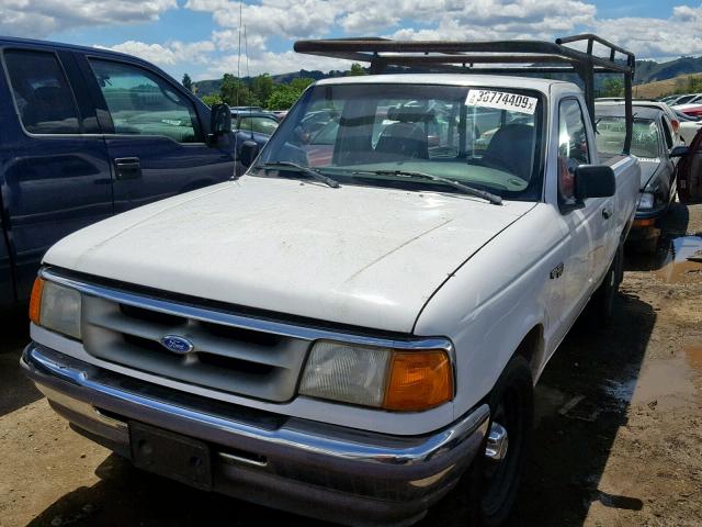 1FTCR10A3VUA99429 - 1997 FORD RANGER WHITE photo 2