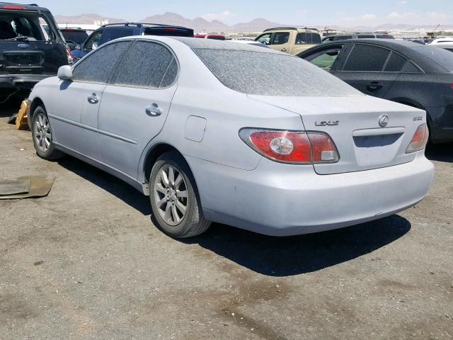 JTHBF30G020047665 - 2002 LEXUS ES 300 GRAY photo 3