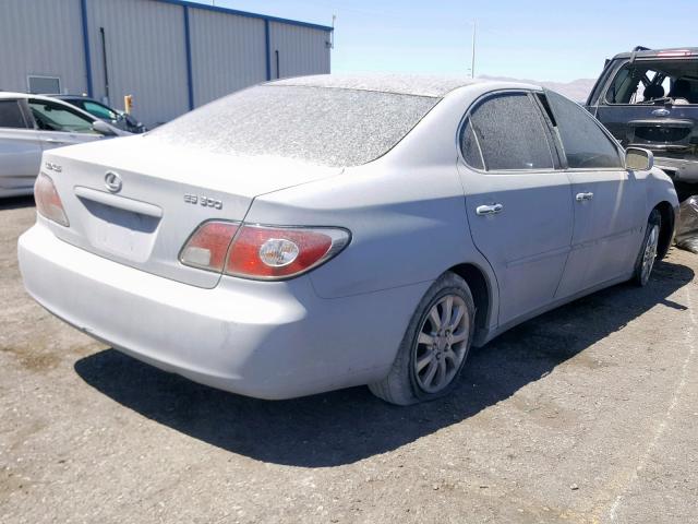 JTHBF30G020047665 - 2002 LEXUS ES 300 GRAY photo 4