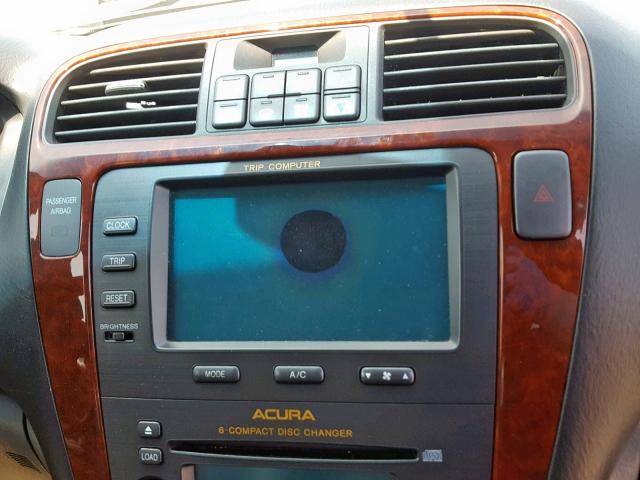 2HNYD18624H525756 - 2004 ACURA MDX TOURIN GRAY photo 9