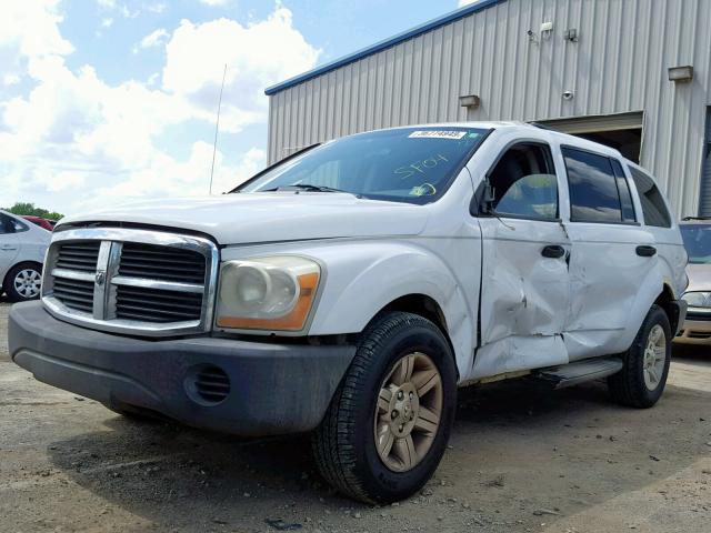 1D4HD38NX4F149112 - 2004 DODGE DURANGO ST WHITE photo 2