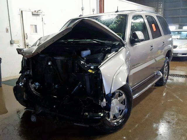 1GYEK63N53R206614 - 2003 CADILLAC ESCALADE L GRAY photo 2