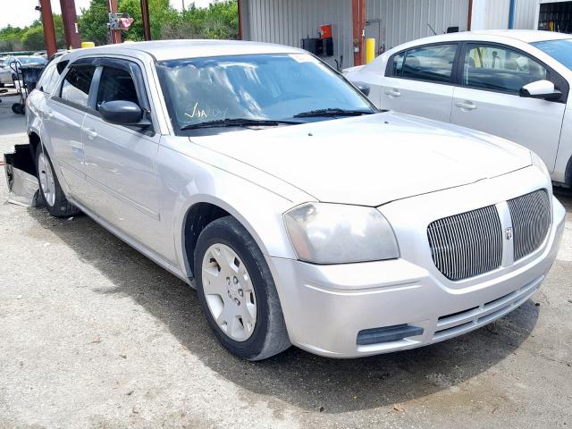 2D4FV47T27H641579 - 2007 DODGE MAGNUM SE SILVER photo 1