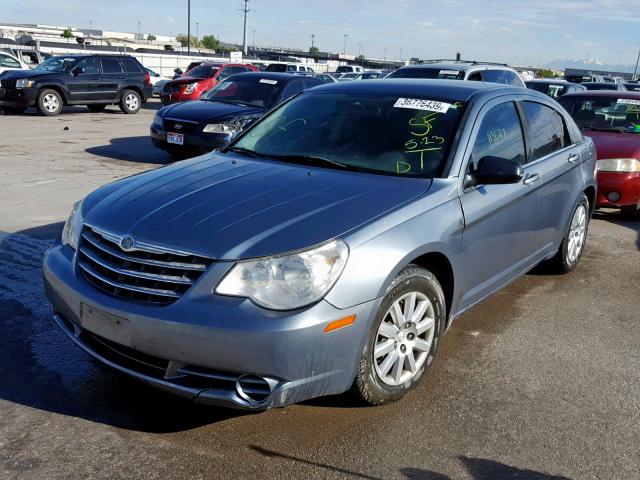 1C3LC46B59N513737 - 2009 CHRYSLER SEBRING LX BLUE photo 2