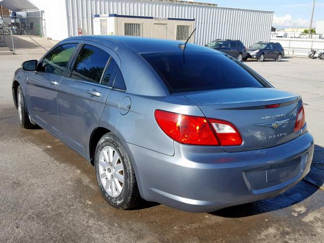 1C3LC46B59N513737 - 2009 CHRYSLER SEBRING LX BLUE photo 3