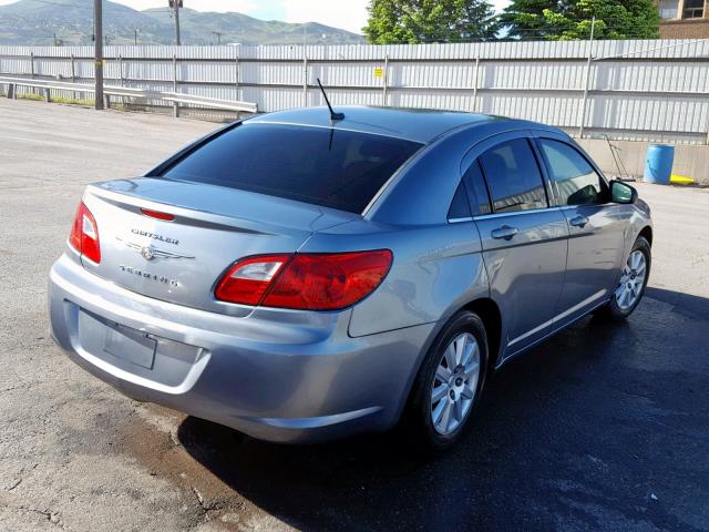 1C3LC46B59N513737 - 2009 CHRYSLER SEBRING LX BLUE photo 4