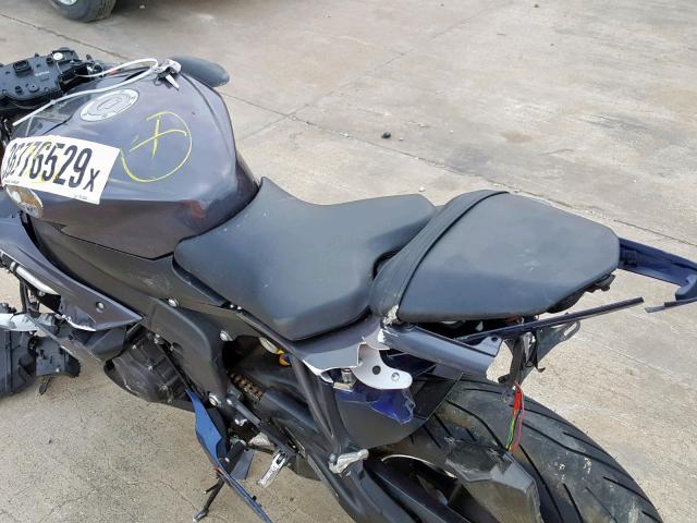 JYARJ16E5CA023393 - 2012 YAMAHA YZFR6 GRAY photo 6