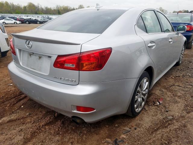 JTHCK262782025214 - 2008 LEXUS IS 250  photo 4