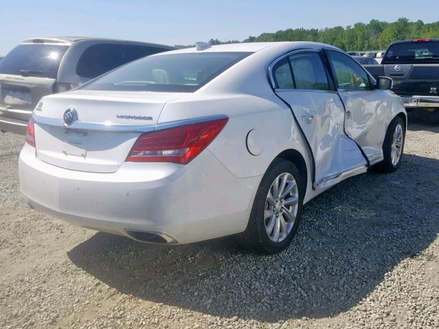 1G4GB5G38GF177890 - 2016 BUICK LACROSSE WHITE photo 4