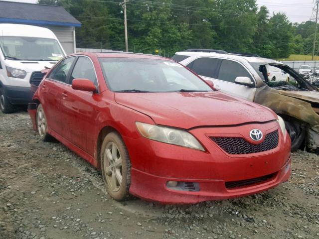 4T1BE46K47U104600 - 2007 TOYOTA CAMRY NEW RED photo 1