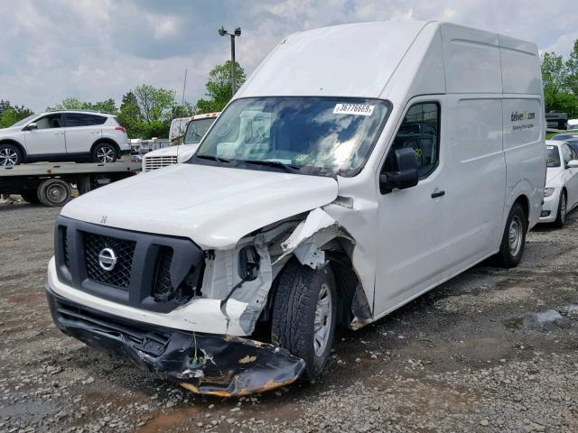 1N6BF0LY1JN800526 - 2018 NISSAN NV 2500 S WHITE photo 2