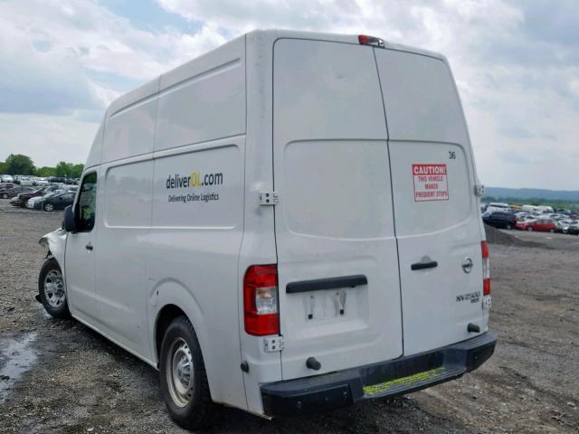 1N6BF0LY1JN800526 - 2018 NISSAN NV 2500 S WHITE photo 3