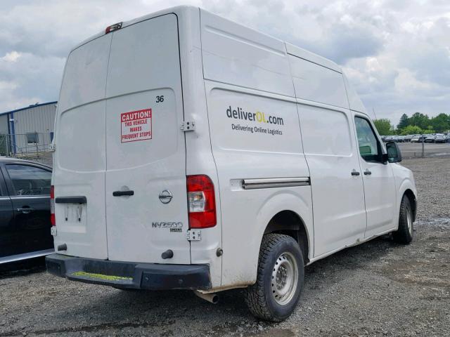 1N6BF0LY1JN800526 - 2018 NISSAN NV 2500 S WHITE photo 4