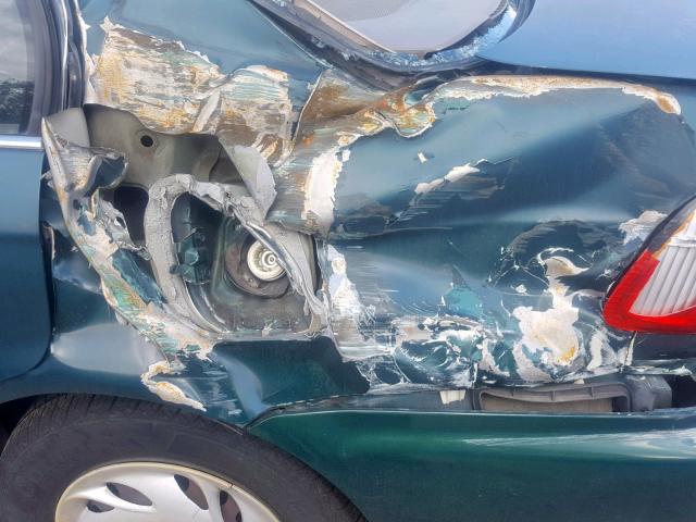 2HGEJ6610XH519997 - 1999 HONDA CIVIC BASE GREEN photo 9