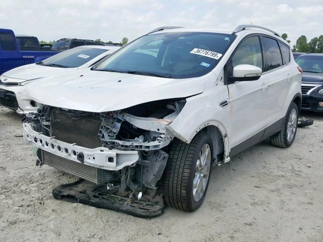 1FMCU0J93FUA61340 - 2015 FORD ESCAPE TIT WHITE photo 2