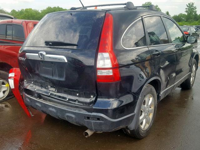 5J6RE48789L018866 - 2009 HONDA CR-V EXL BLACK photo 4