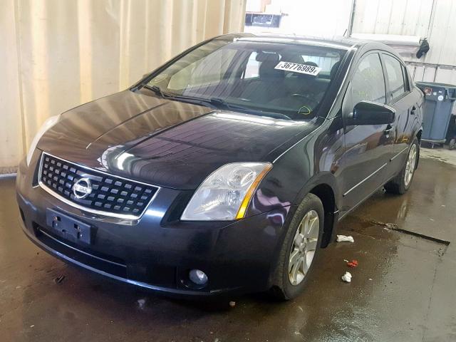 3N1AB61E38L662037 - 2008 NISSAN SENTRA 2.0 BLACK photo 2