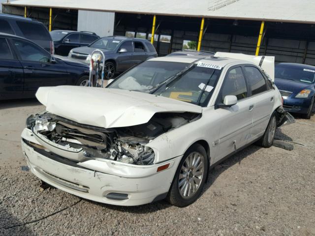 YV1TS92D641359813 - 2004 VOLVO S80 WHITE photo 2