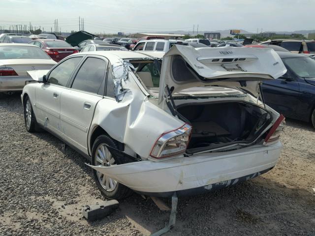 YV1TS92D641359813 - 2004 VOLVO S80 WHITE photo 3