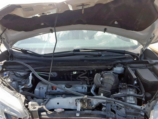 2HKRM4H71EH647859 - 2014 HONDA CR-V EXL SILVER photo 7