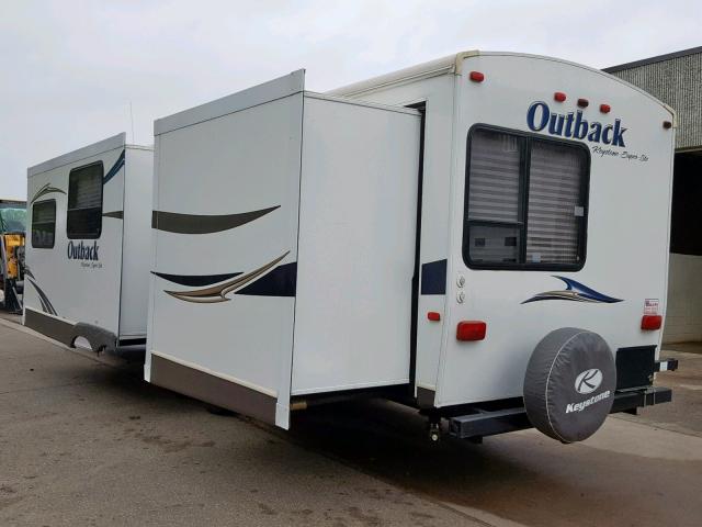 4YDT31225DB451439 - 2013 KEYSTONE OUTBACK WHITE photo 7