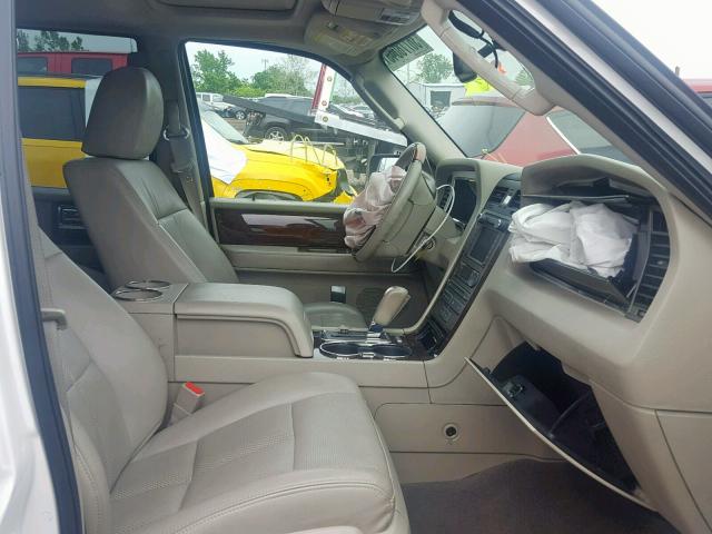 5LMJJ3J59DEL07178 - 2013 LINCOLN NAVIGATOR 白色 照片 5