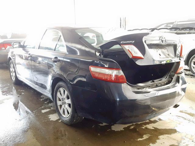 4T1BB46K79U091028 - 2009 TOYOTA CAMRY HYBR BLACK photo 3