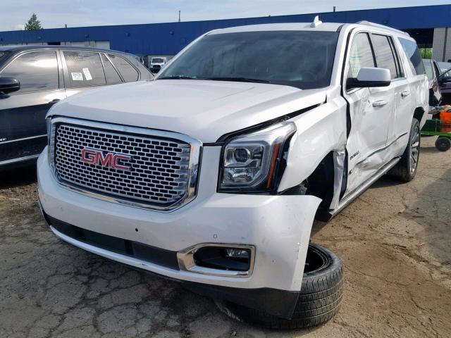 1GKS2HKJ0HR207555 - 2017 GMC YUKON XL D WHITE photo 2