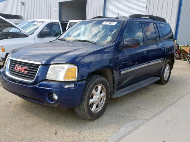 1GKES16S846164828 - 2004 GMC ENVOY XL BLUE photo 2