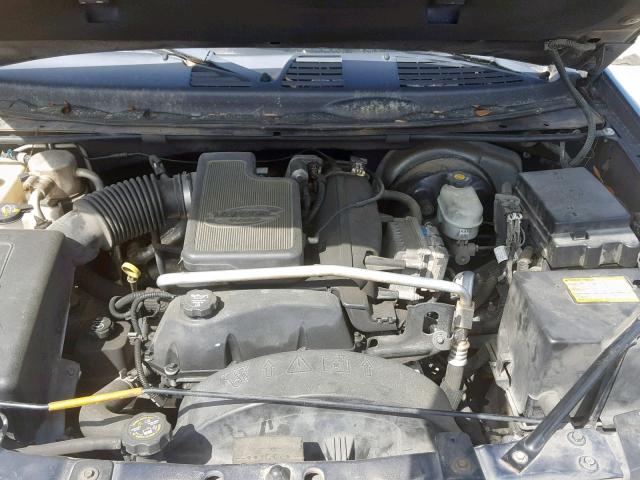 1GKES16S846164828 - 2004 GMC ENVOY XL BLUE photo 7