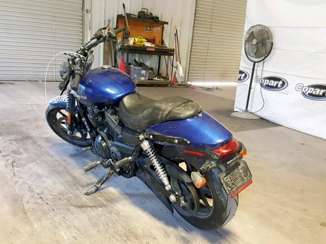 1HD4NBB11HC502092 - 2017 HARLEY-DAVIDSON XG750 BLUE photo 3